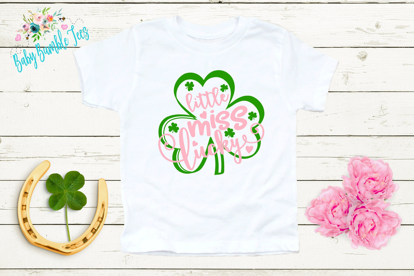 Little Miss Lucky Shirt - St Patricks Day Kids Shirt - Girl Shirt - St Paddys Day - Toddler Shirt - Kids Shirt - Lucky Charm - Kid