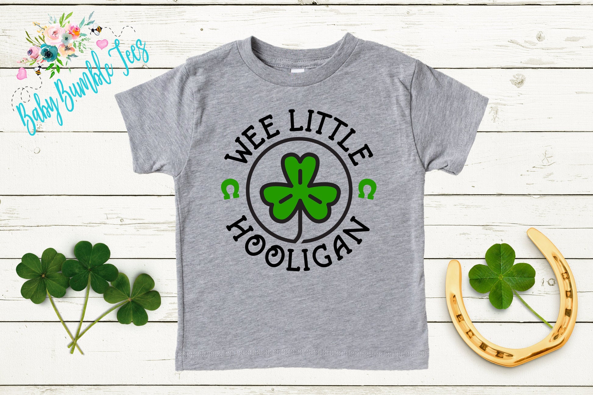Wee Little Hooligan Shirt - Boys St Patricks Day Shirt - St Patricks Day Kids Shirt - Boy Shirt - St Paddys Day - Toddler Shirt