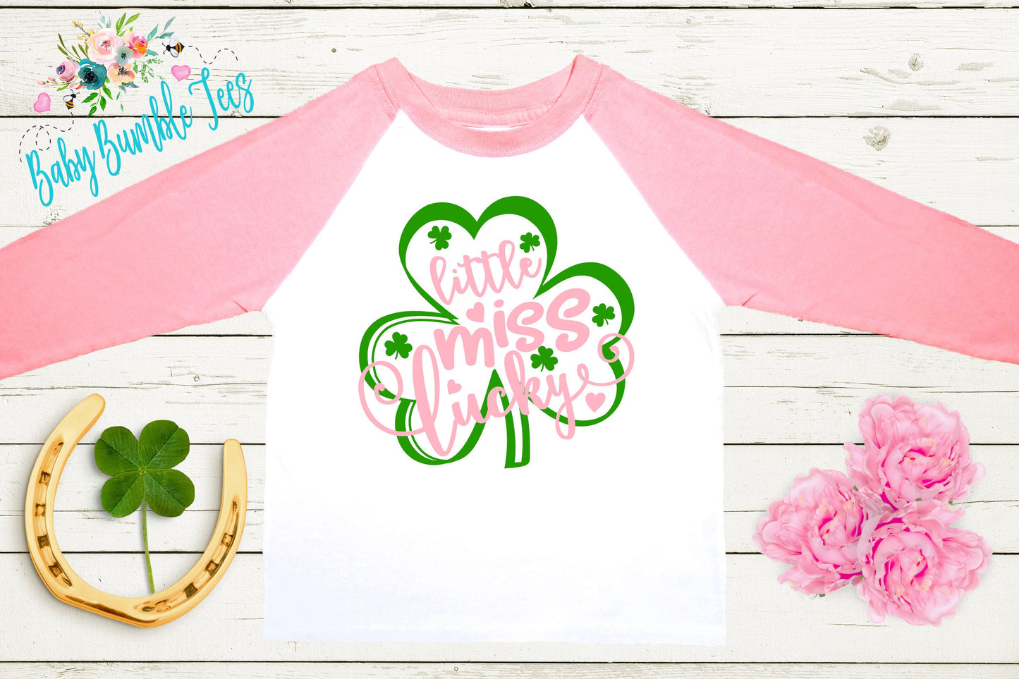 Little Miss Lucky Shirt - St Patricks Day Kids Shirt - Girl Shirt - St Paddys Day - Toddler Shirt - Kids Shirt - Lucky Charm - Kid