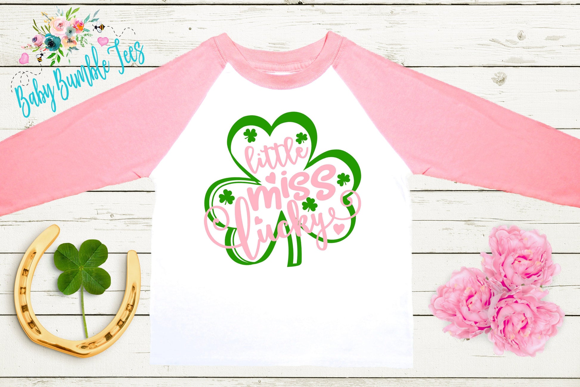 Little Miss Lucky Shirt - St Patricks Day Kids Shirt - Girl Shirt - St Paddys Day - Toddler Shirt - Kids Shirt - Lucky Charm - Kid