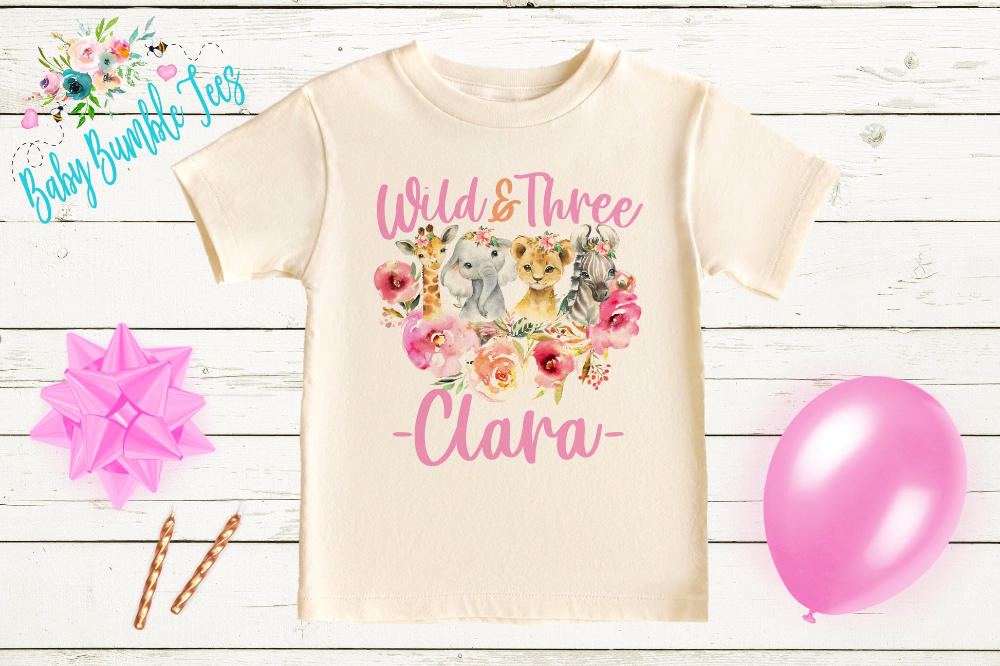 Girls Safari Animal Birthday Shirt, Kids Birthday Shirt, Birthday Tee, Girl Birthday shirt, Jungle Birthday Party, Girls Birthday T-shirt