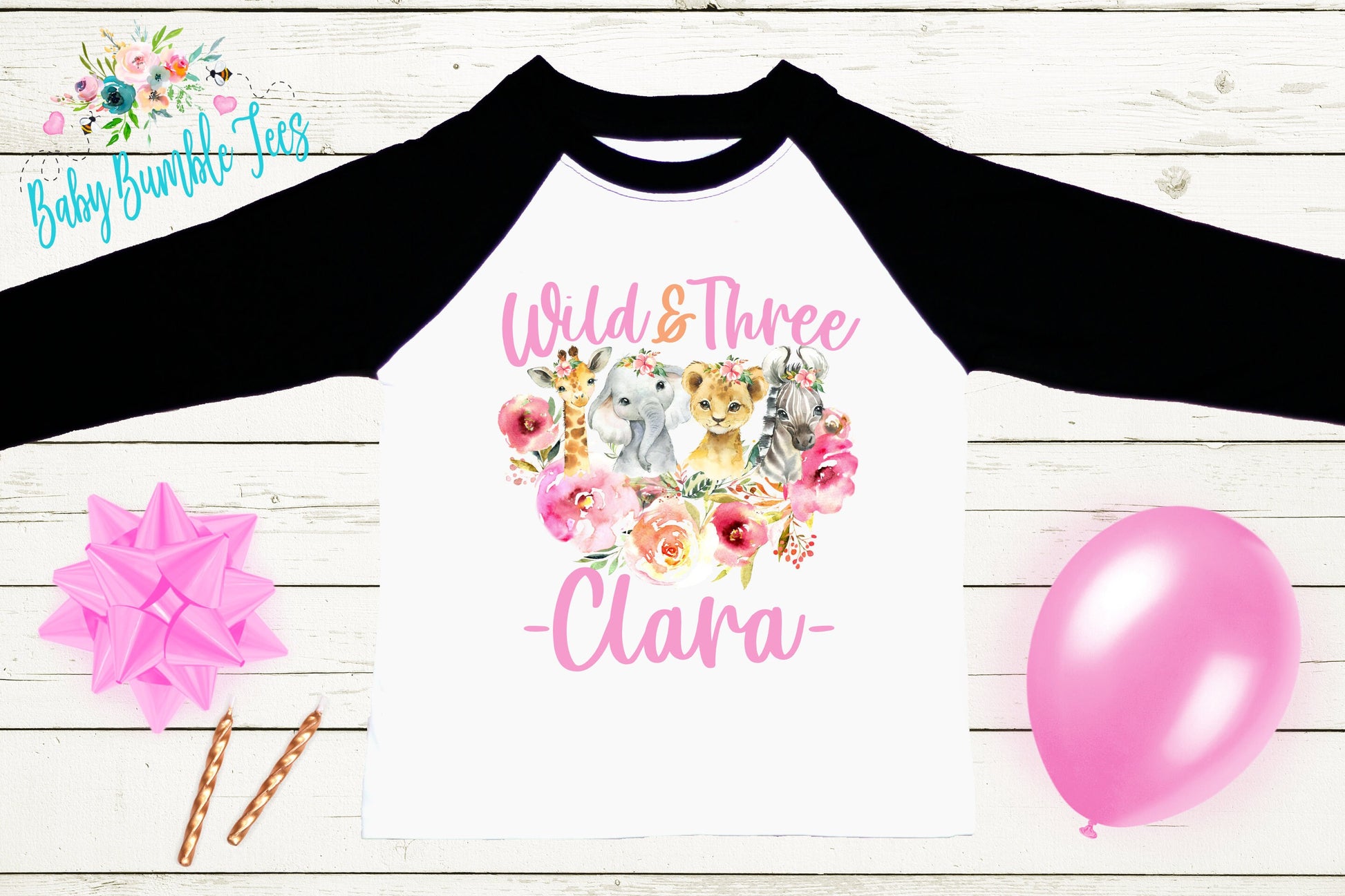 Girls Safari Animal Birthday Shirt, Kids Birthday Shirt, Birthday Tee, Girl Birthday shirt, Jungle Birthday Party, Girls Birthday T-shirt