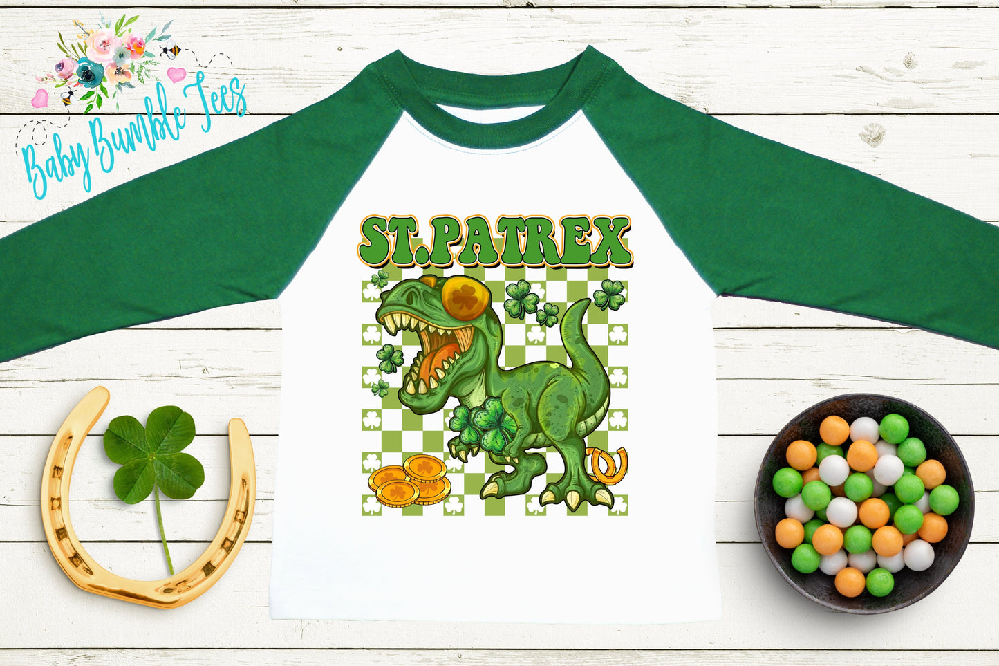St. Patrex Day Shirt - Boys St Patricks Day Shirt - Kids St Patricks Day Shirt - T Rex Shirt - St Paddys Day Shirt - Toddler Shirt