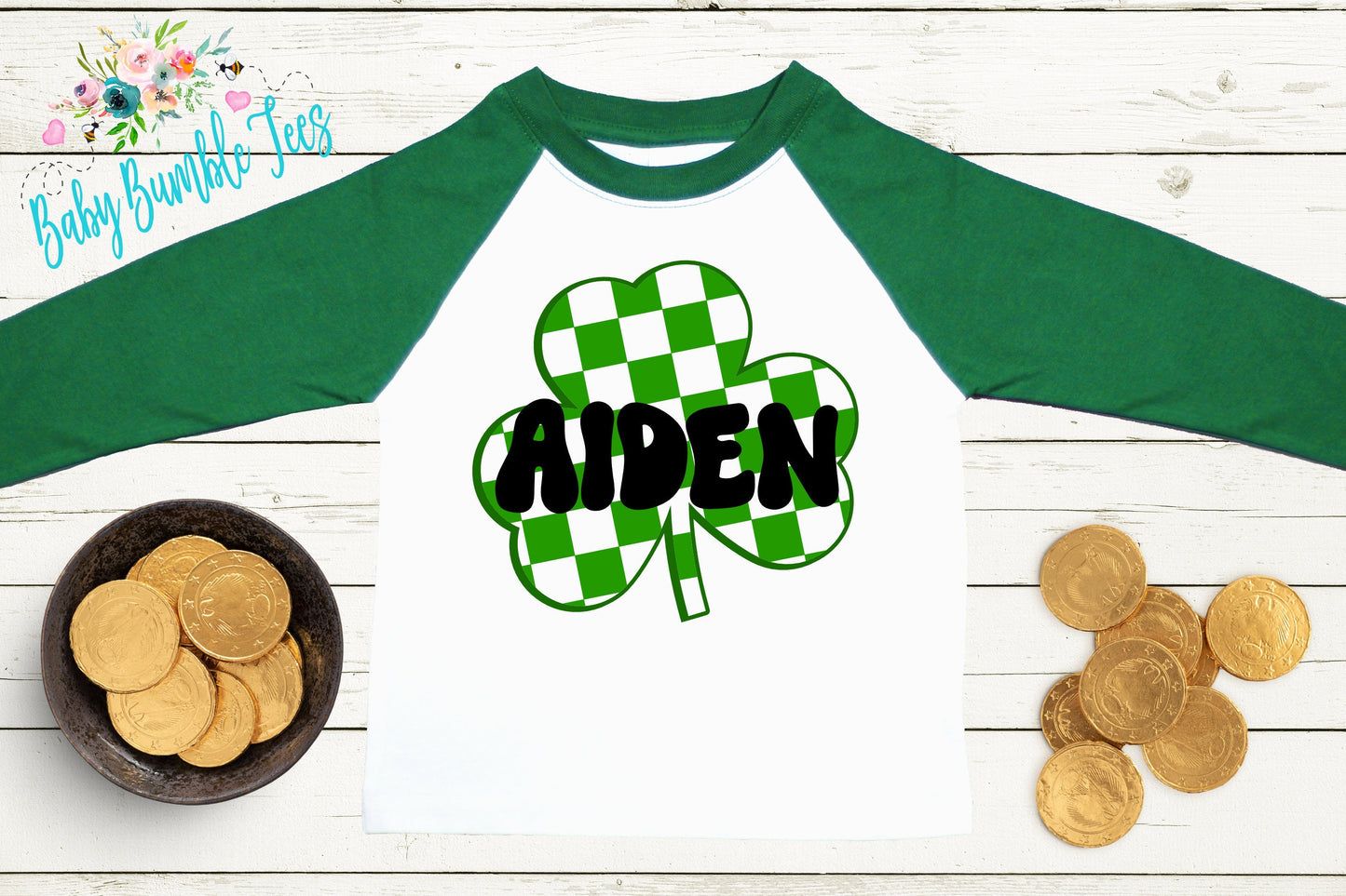 St Patricks Day Clover Shirt - Boys St Patricks Day Shirt - St Paddy's Day - Toddler Shirt - Kids St Patricks Day Shirt - Toddler shirt