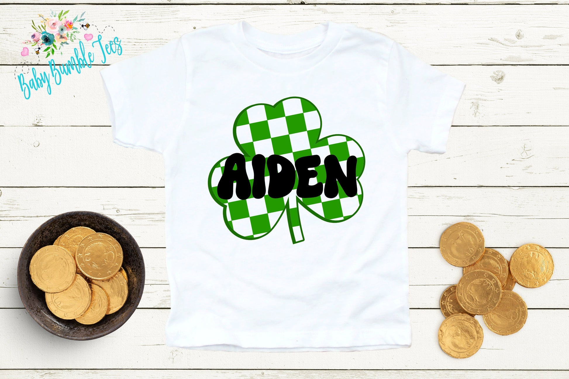 St Patricks Day Clover Shirt - Boys St Patricks Day Shirt - St Paddy's Day - Toddler Shirt - Kids St Patricks Day Shirt - Toddler shirt