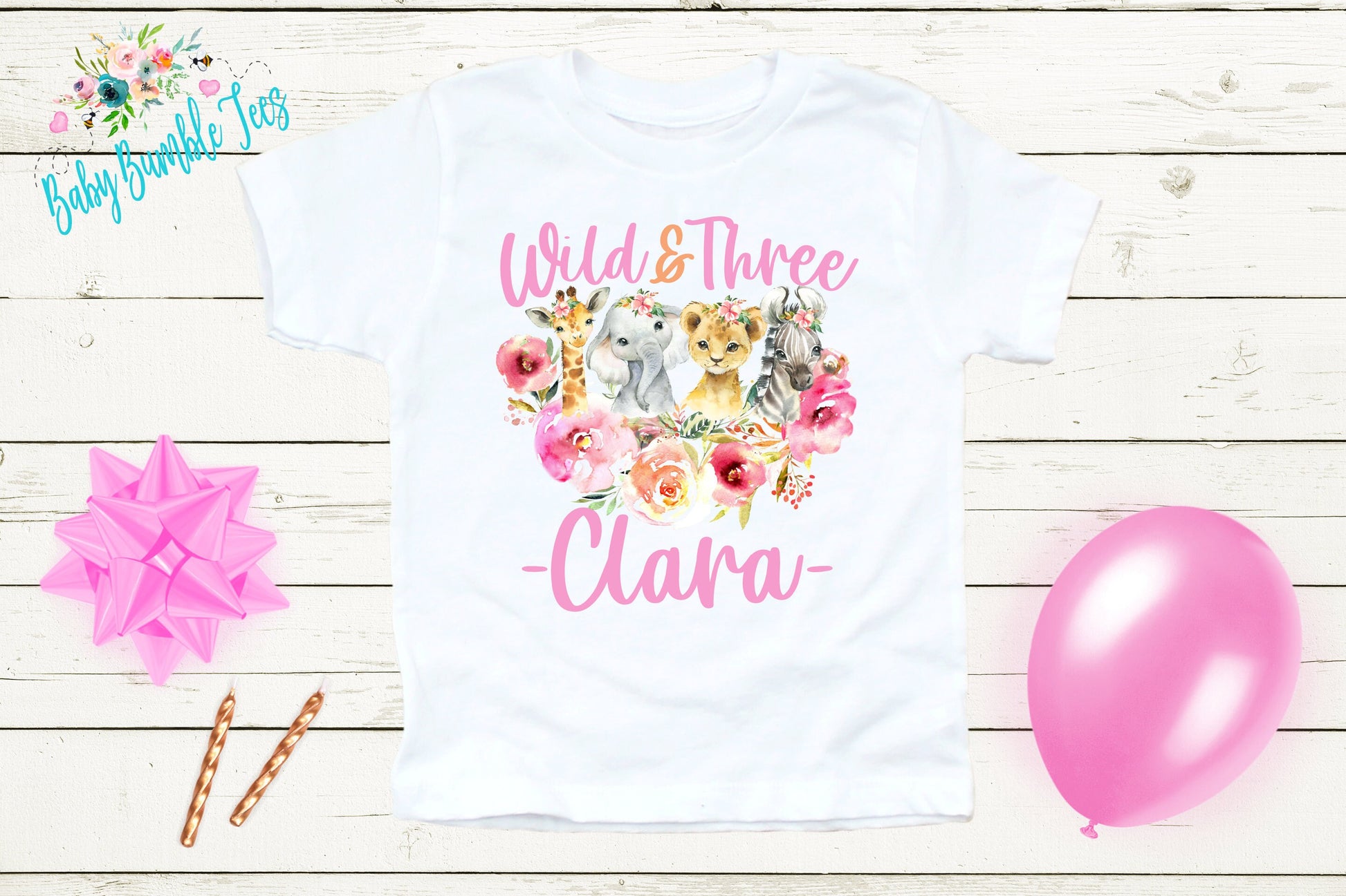 Girls Safari Animal Birthday Shirt, Kids Birthday Shirt, Birthday Tee, Girl Birthday shirt, Jungle Birthday Party, Girls Birthday T-shirt