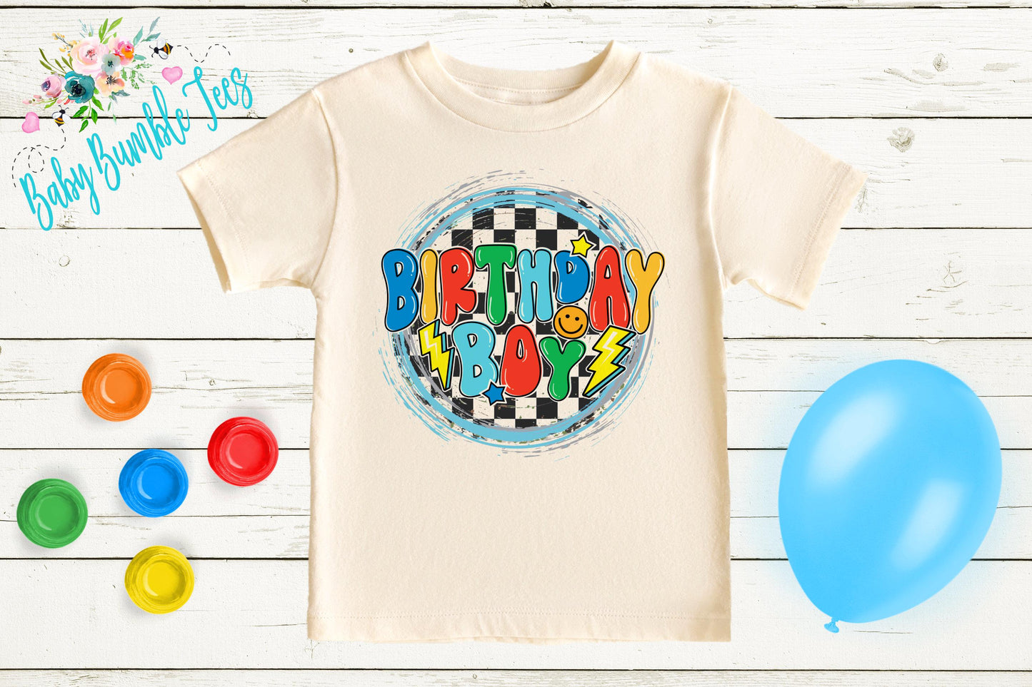 Birthday Boy Shirt / Kids Birthday Shirt / Retro Birthday Tee / Boy Birthday shirt / Birthday Party / Groovy Birthday / Toddler Birthday
