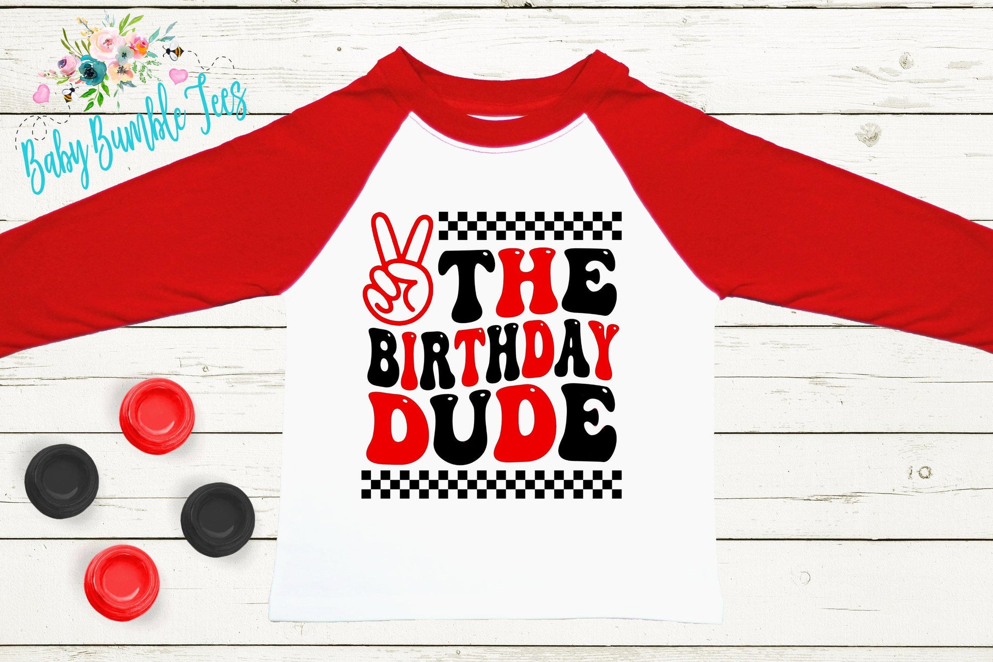 Birthday Dude Shirt / Kids Birthday Shirt / Retro Birthday Tee / Birthday Boy shirt / Birthday Party / Groovy Birthday / Toddler Birthday