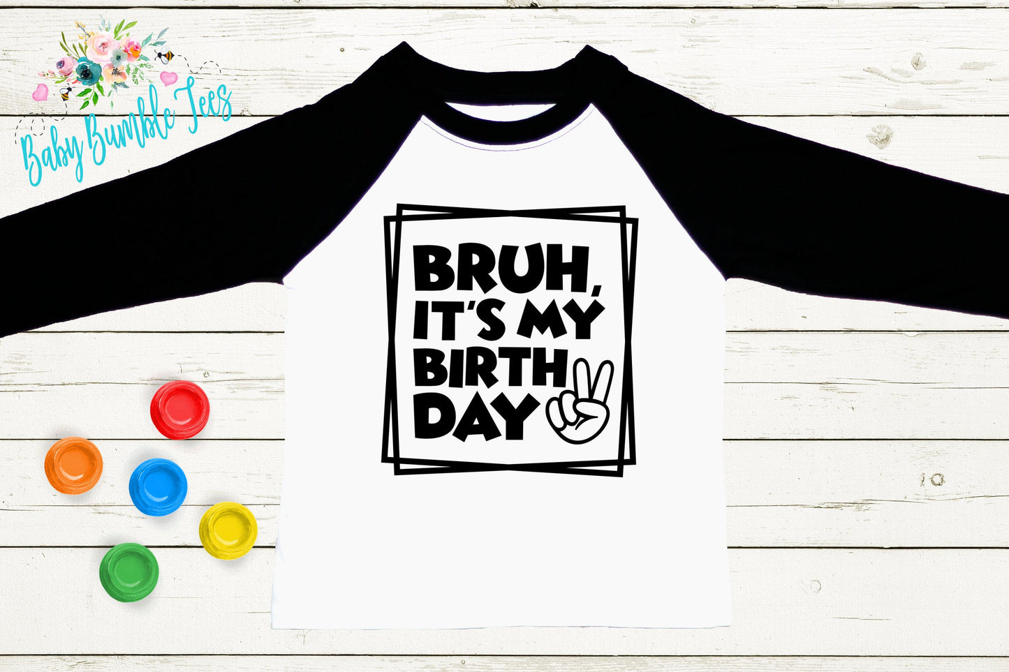 Bruh, It's My Birthday Shirt / Kids Birthday Shirt / Retro Birthday Tee / Birthday Boy shirt / Groovy Birthday / Toddler Birthday Shirt