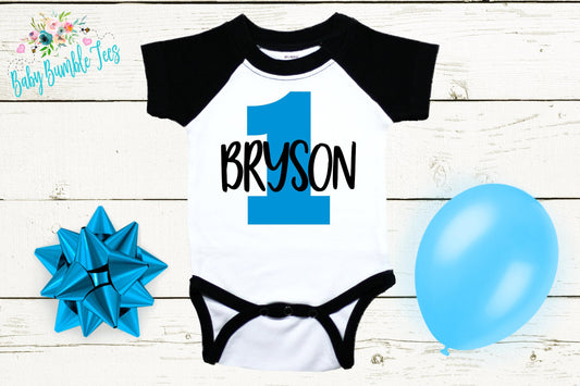 Personalized 1st Birthday, First Birthday Boy Outfit, Birthday Boy, Birthday Boy Name, Cake Smash, Birthday Shirt