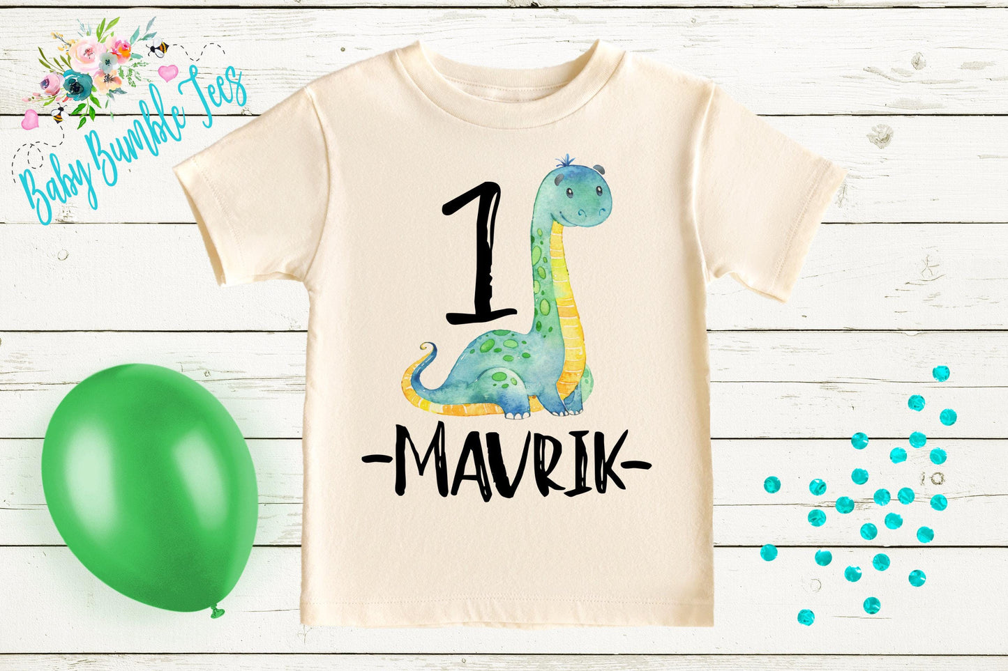 Boys Dinosaur Birthday Shirt, Kids Birthday Shirt, Custom Name Birthday Tee, Boy Birthday shirt, Boy Birthday Party T-Shirt, Personalized