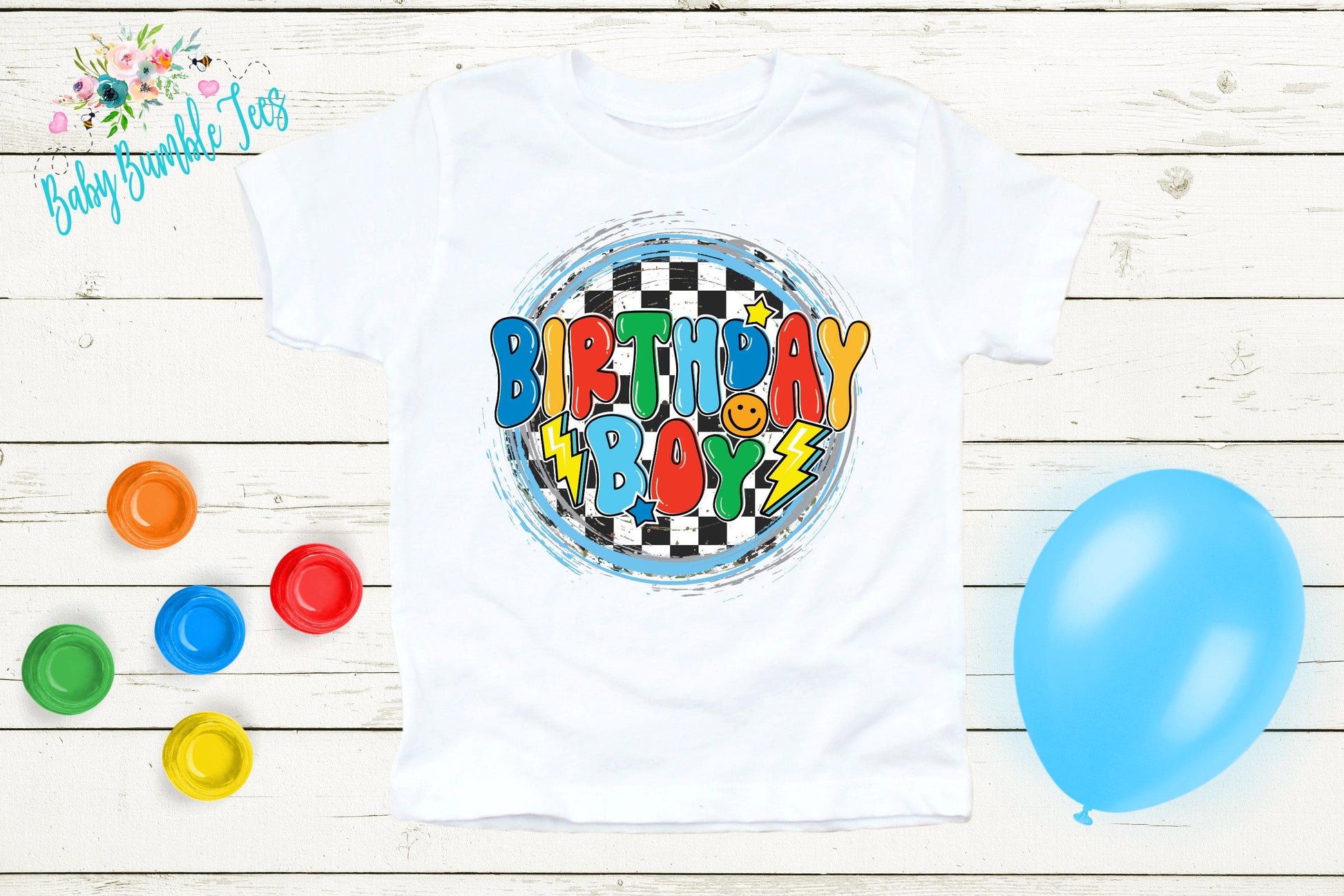Birthday Boy Shirt / Kids Birthday Shirt / Retro Birthday Tee / Boy Birthday shirt / Birthday Party / Groovy Birthday / Toddler Birthday