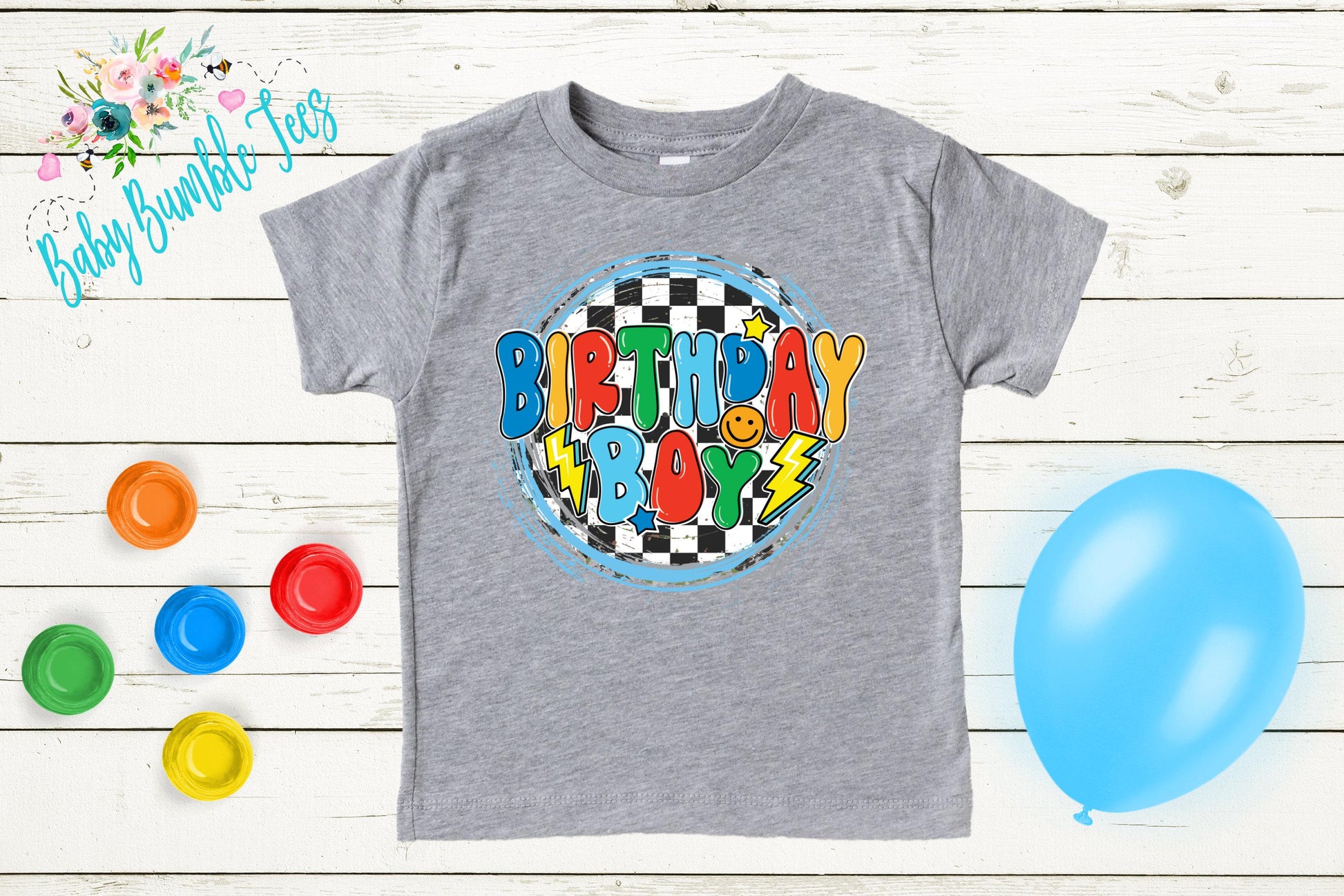 Birthday Boy Shirt / Kids Birthday Shirt / Retro Birthday Tee / Boy Birthday shirt / Birthday Party / Groovy Birthday / Toddler Birthday