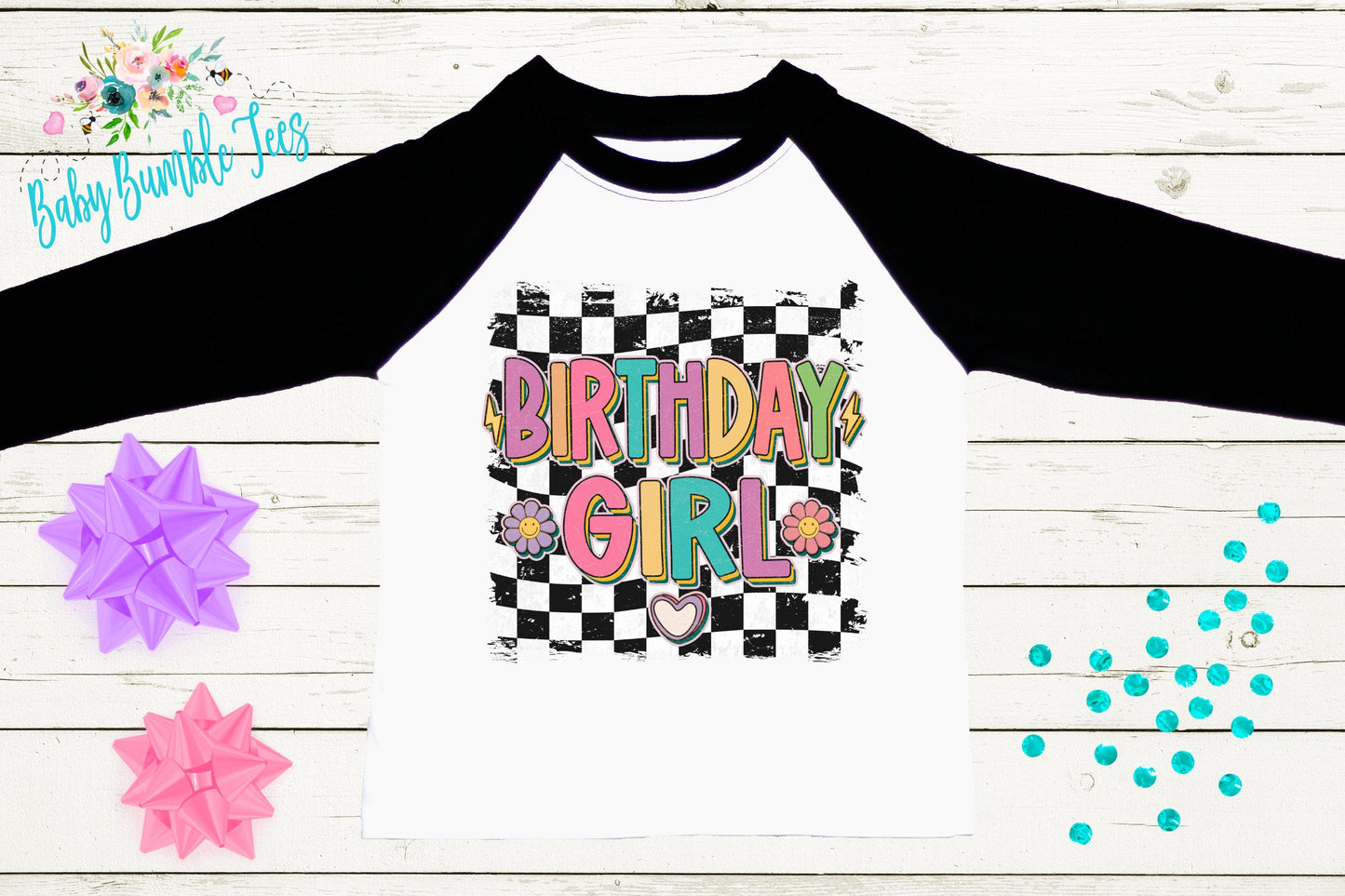 Birthday Girl Shirt / Kids Birthday Shirt / Retro Birthday Tee / Girl Birthday shirt / Birthday Party / Groovy Birthday / Toddler Birthday
