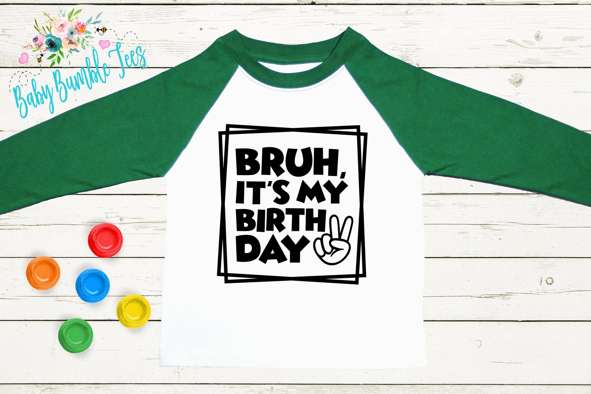 Bruh, It's My Birthday Shirt / Kids Birthday Shirt / Retro Birthday Tee / Birthday Boy shirt / Groovy Birthday / Toddler Birthday Shirt