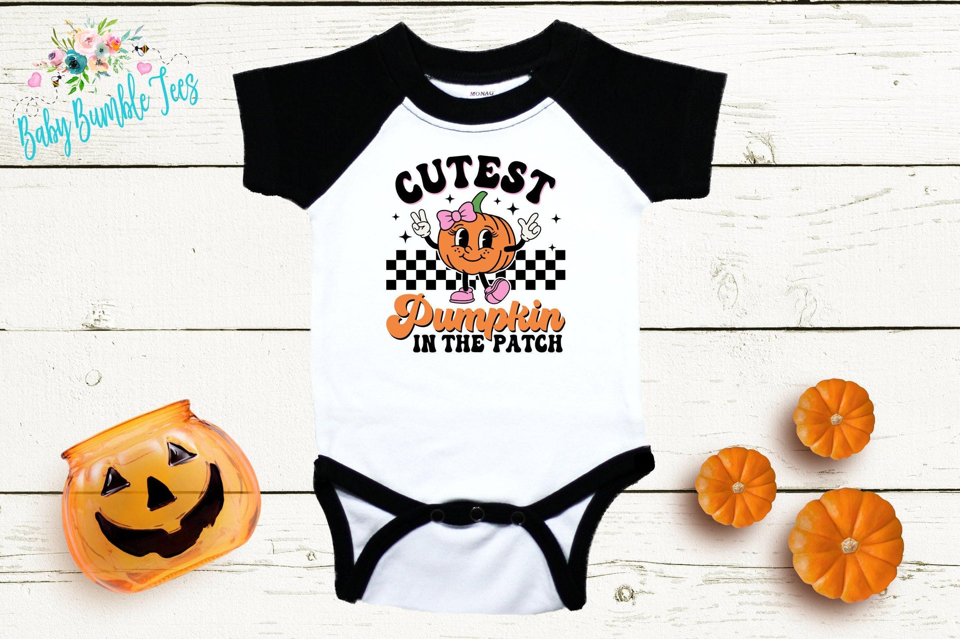 Cutest Pumpkin In The Patch // Pumpkin Patch Bodysuit // Girls Fall Shirt // Girls Halloween Shirt // Kids Halloween //