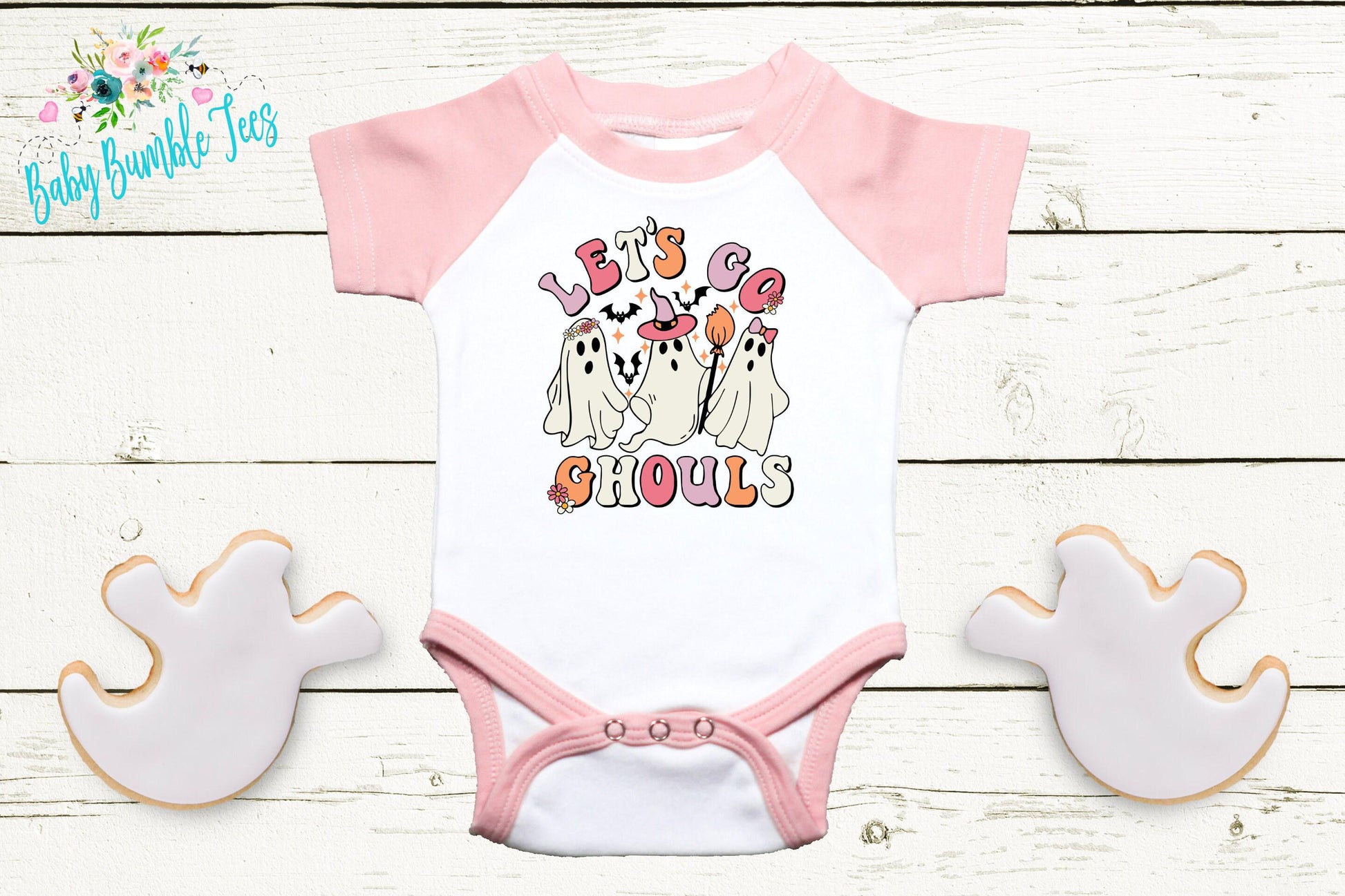 Let's go Ghouls Bodysuit // Girls Halloween // Ghost Kids Shirt // Kids Halloween Shirt // My First Halloween // Funny