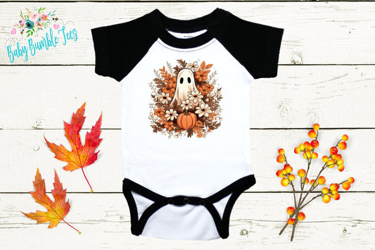 Girls Halloween Bodysuit // Kids Halloween Shirt // Retro Halloween // Kids Fall Shirt // Retro Shirt// Pumpkin Patch // Onesies® Brand