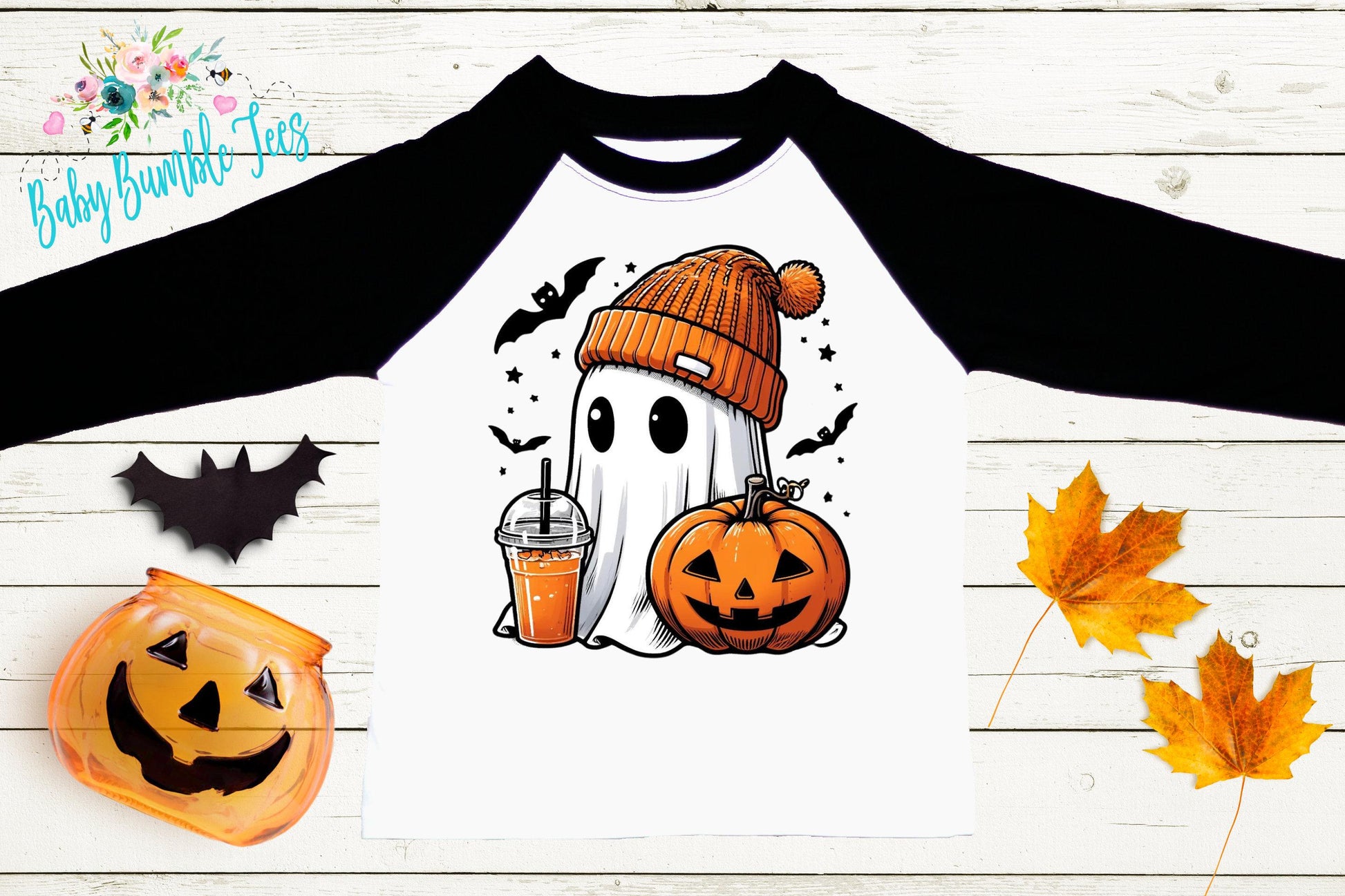 Girls Halloween Shirt // Girls Fall Shirt // Pumpkin Patch // Retro Halloween Shirt // Kids Halloween Shirt // Kids Fall Shirt // Cute Ghost