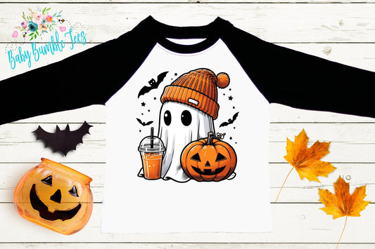 Girls Halloween Shirt // Girls Fall Shirt // Pumpkin Patch // Retro Halloween Shirt // Kids Halloween Shirt // Kids Fall Shirt // Cute Ghost