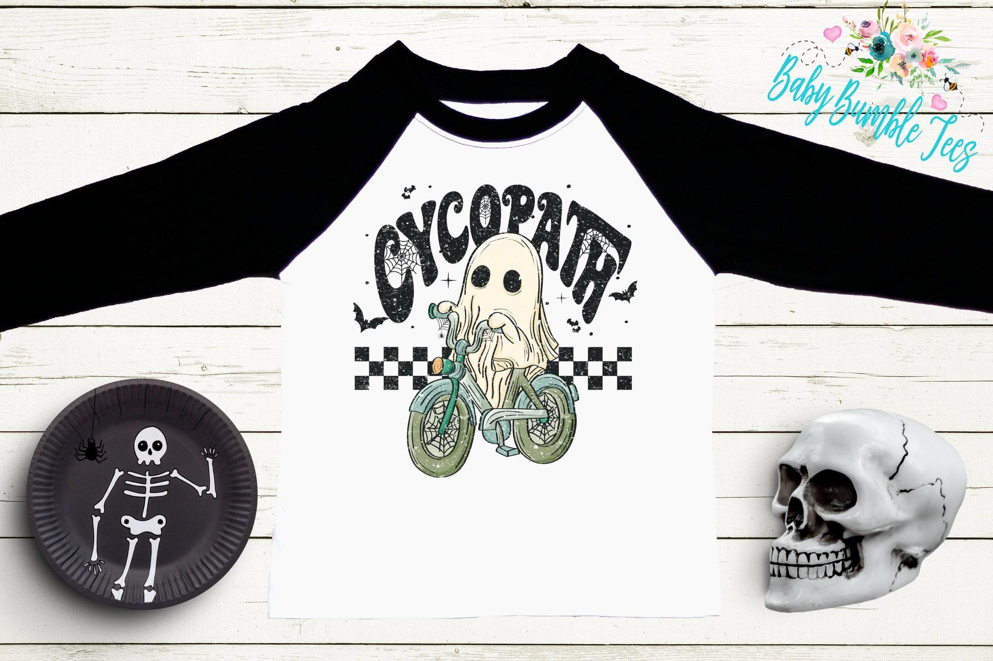 Cycopath Halloween Shirt // Boys Halloween Shirt // Toddler Halloween Shirt // Kids Halloween Shirt // Distressed Halloween Shirt // Funny