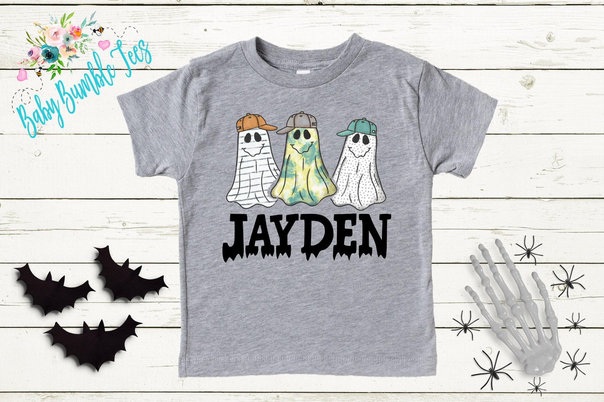 Boys Ghost Shirt // Personalized Name Shirt // Boys Halloween Shirt // Pumpkin Patch Shirt // Kids Halloween Shirt // Kids Fall Shirt