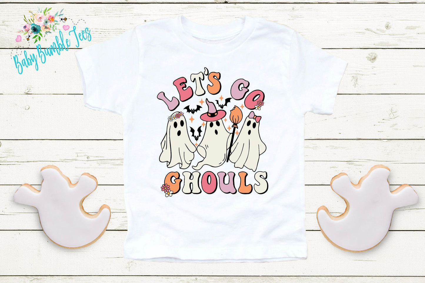 Let's go Ghouls Shirt // Girls Halloween Shirt // Toddler Halloween Shirt // Kids Shirt // Kids Halloween Shirt // Girl Halloween // Ghost