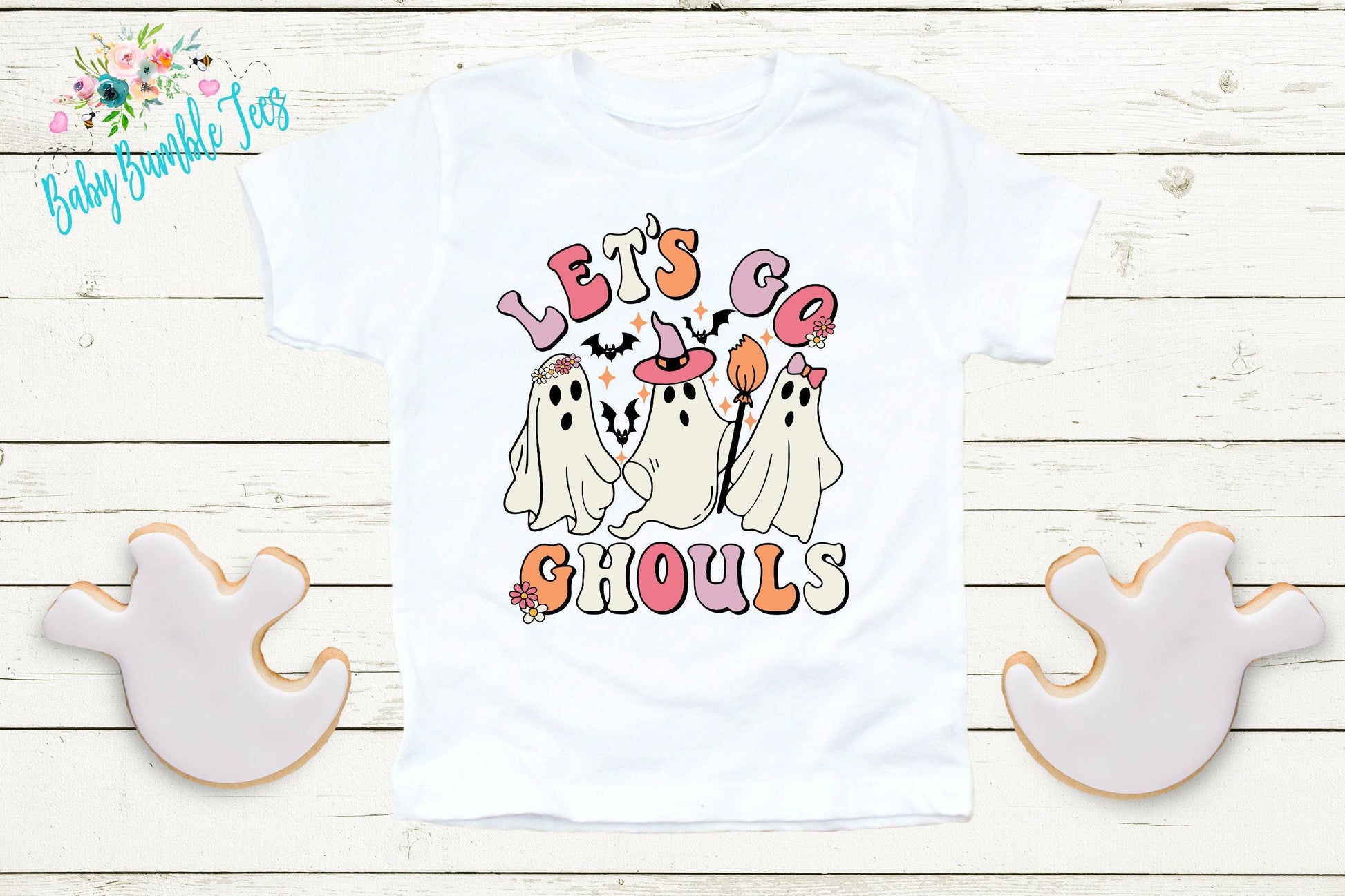 Let's go Ghouls Shirt // Girls Halloween Shirt // Toddler Halloween Shirt // Kids Shirt // Kids Halloween Shirt // Girl Halloween // Ghost