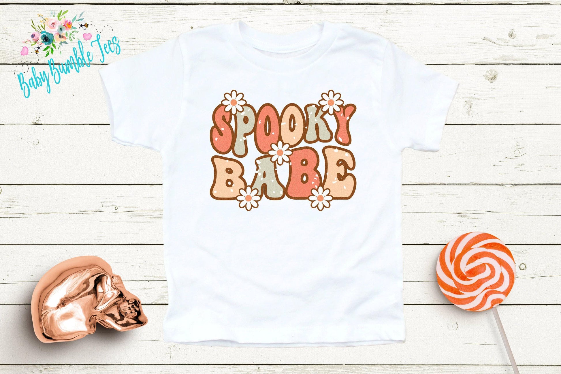 Spooky Babe // Pumpkin Patch // Girls Halloween Shirt // Retro Halloween Shirt // Kids Halloween Shirt // Kids Fall Shirt / Girls Fall Shirt