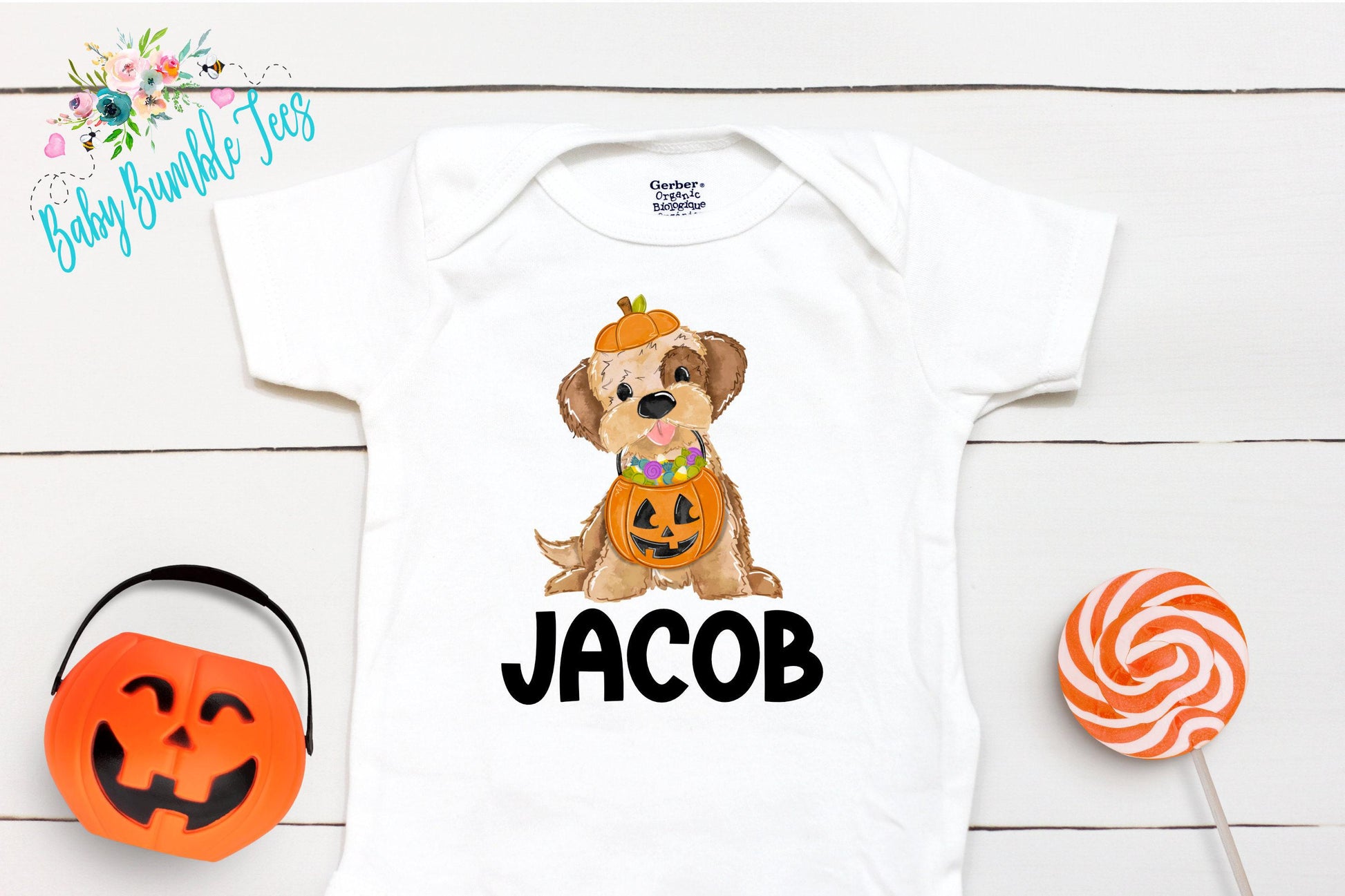 Halloween Dog Bodysuit // Boy Halloween Shirt // Pumpkin Patch // Kids halloween Shirt // First Halloween // Kids Shirt // Onesies® Brand