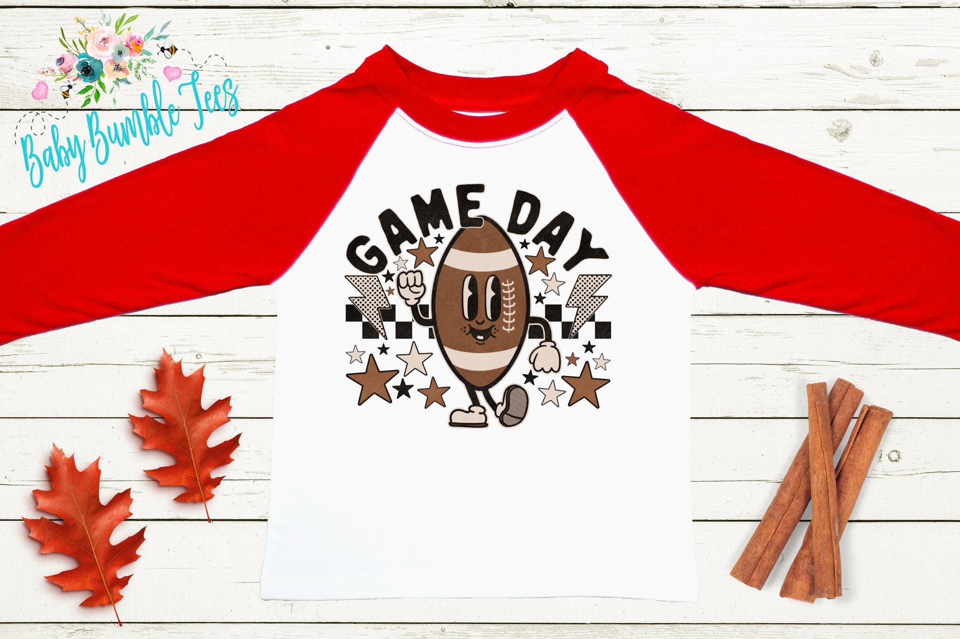 Game Day Shirt // Kids Football Shirt // Boys Fall Shirt // Kids Fall Shirt // Toddler Fall Shirt // Kids Sports Shirt // Kids Retro Shirt