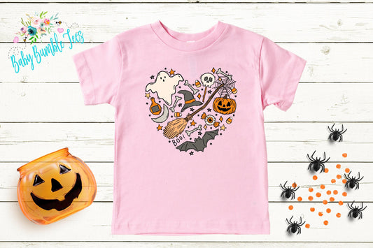 Girls Halloween Shirt // Toddler Halloween Shirt // Kids Halloween Shirt // Kids Fall shirt // Ghost Shirt // Pumpkin Patch Shirt // Retro
