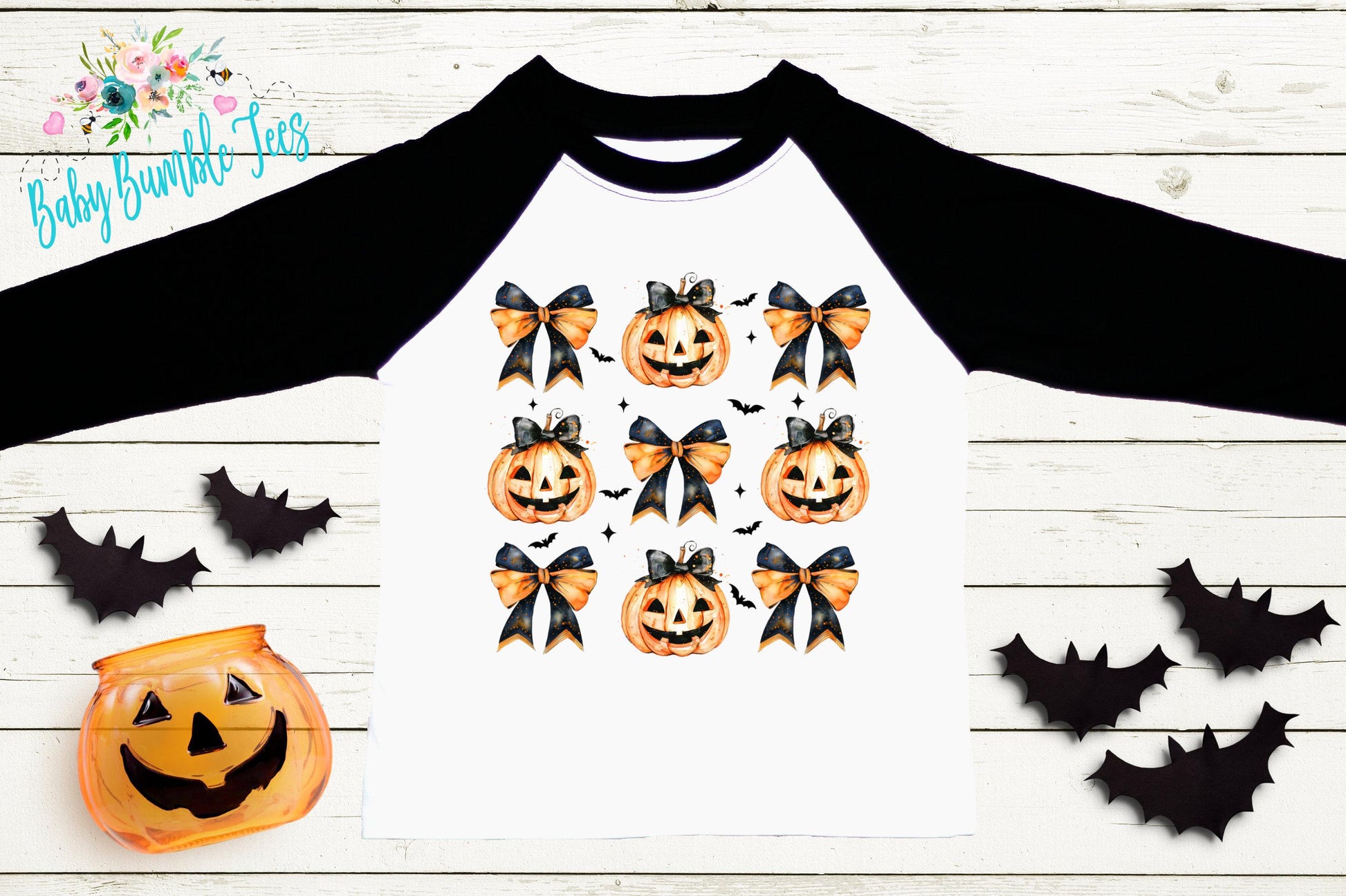 Girls Halloween Pumpkin Shirt // Halloween Bow Shirt // Toddler Halloween Shirt // Kids Shirt // Kids Halloween Shirt // Retro Kids Shirt