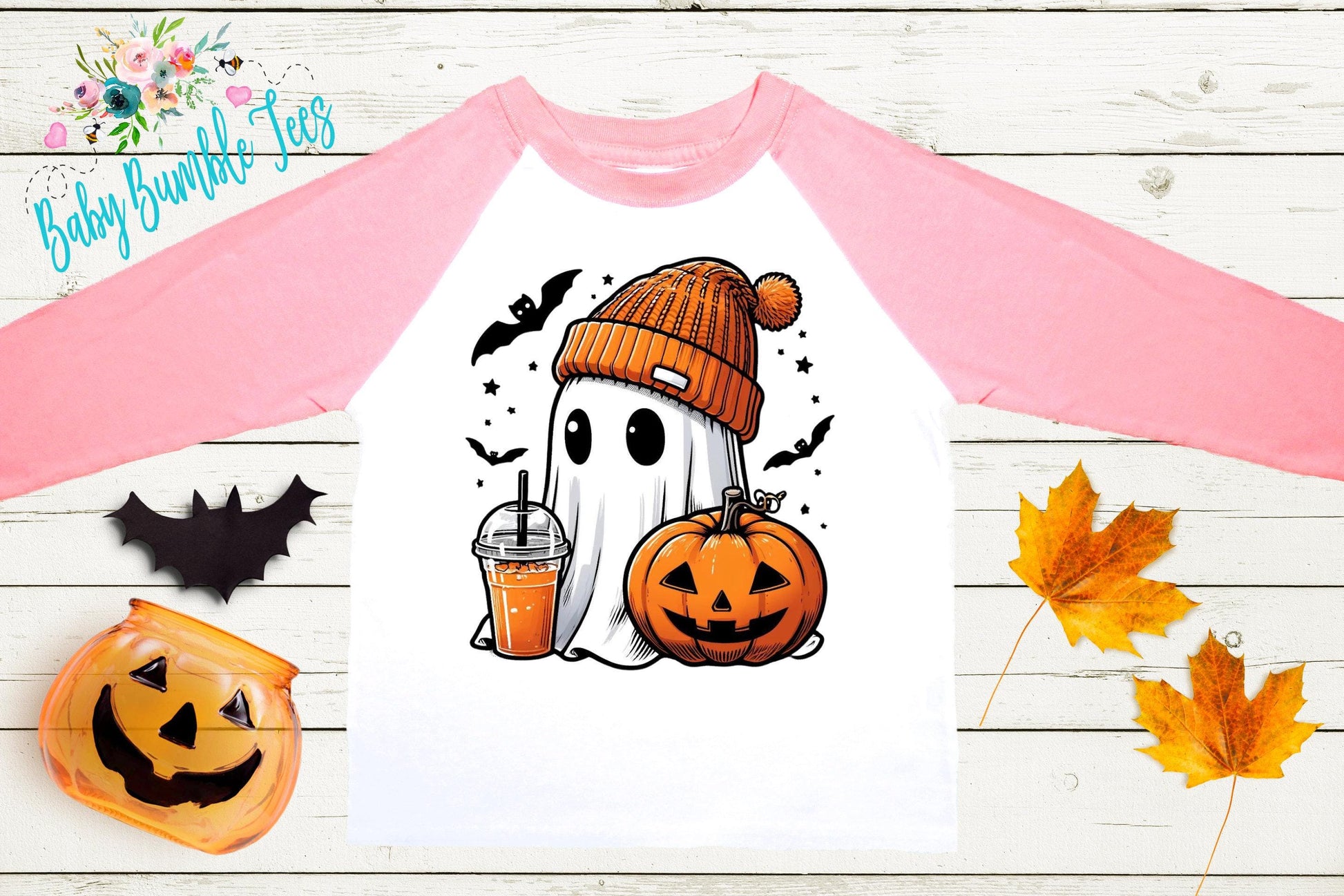 Girls Halloween Shirt // Girls Fall Shirt // Pumpkin Patch // Retro Halloween Shirt // Kids Halloween Shirt // Kids Fall Shirt // Cute Ghost