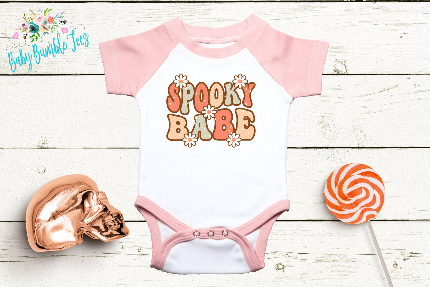 Spooky Babe Bodysuit // Pumpkin Patch Shirt // Retro Kids Shirt // Kids Halloween Shirt // Retro Halloween // Fall Shirt // Onesies® Brand