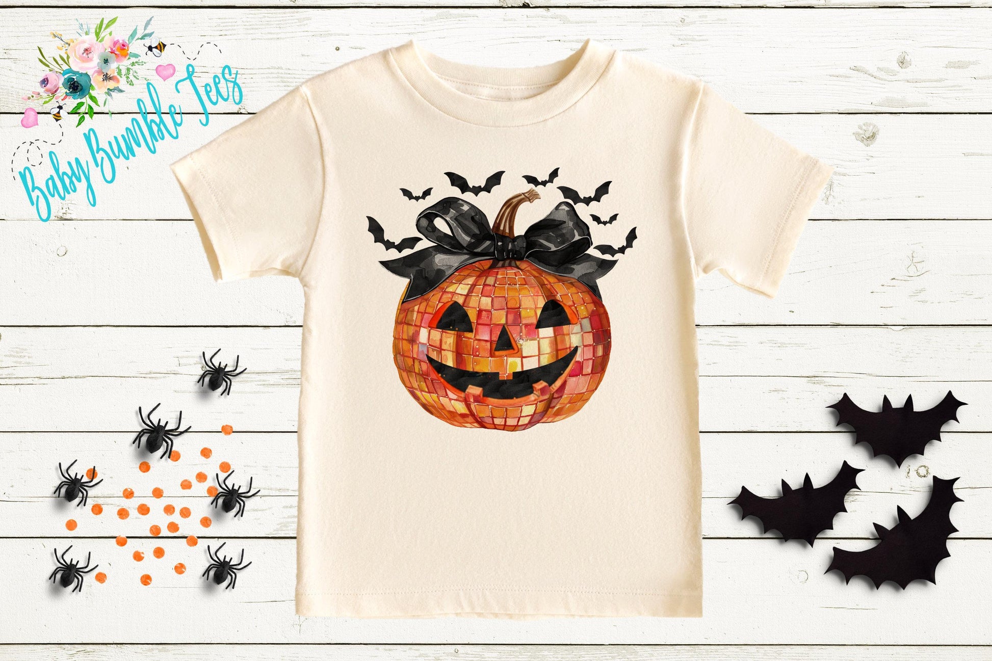 Girls Halloween Pumpkin Shirt // Kids Halloween Shirt // Toddler Halloween Shirt // Girls Fall Shirt // Girls Pumpkin Bow Shirt // Retro