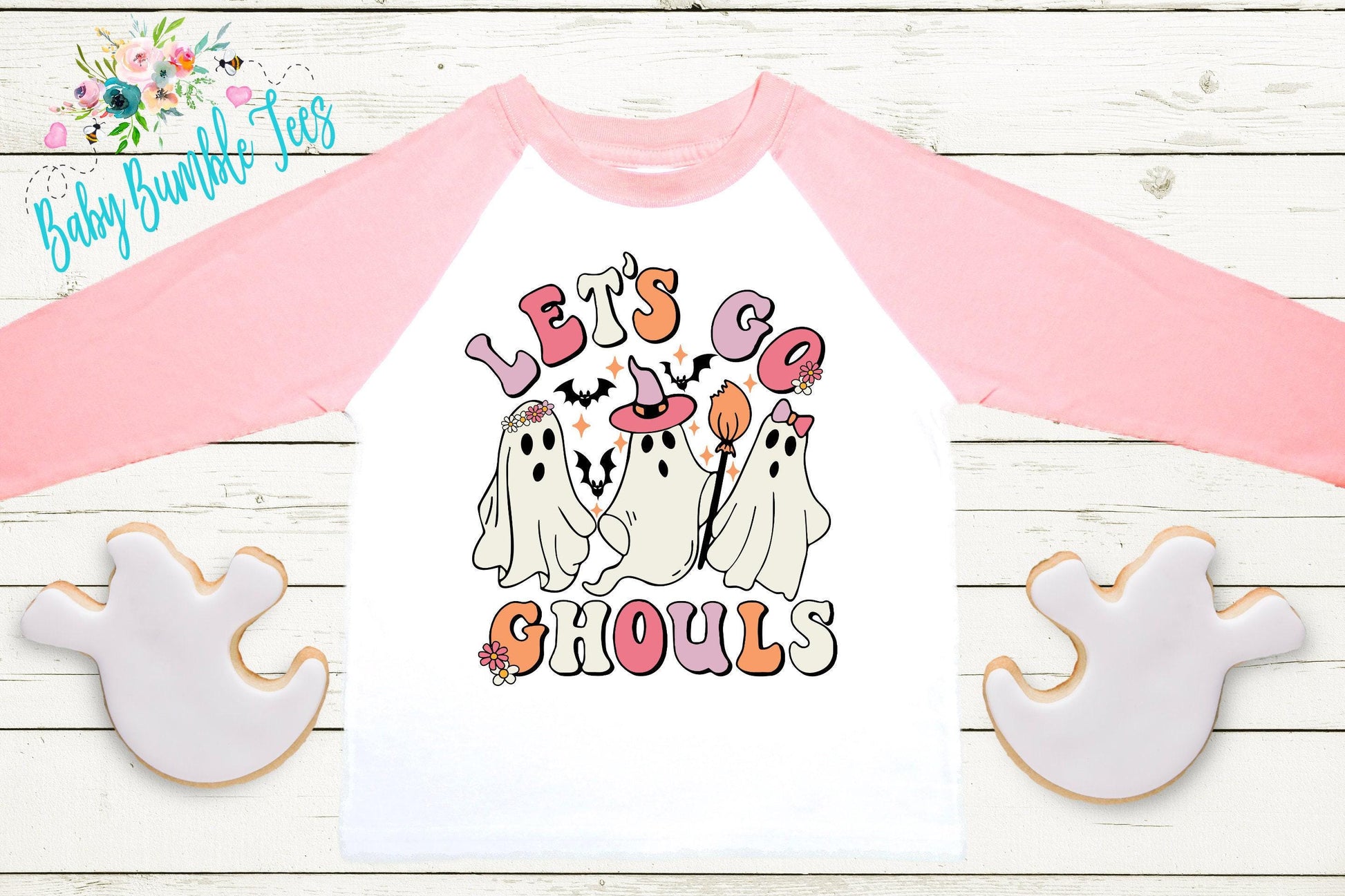 Let's go Ghouls Shirt // Girls Halloween Shirt // Toddler Halloween Shirt // Kids Shirt // Kids Halloween Shirt // Girl Halloween // Ghost