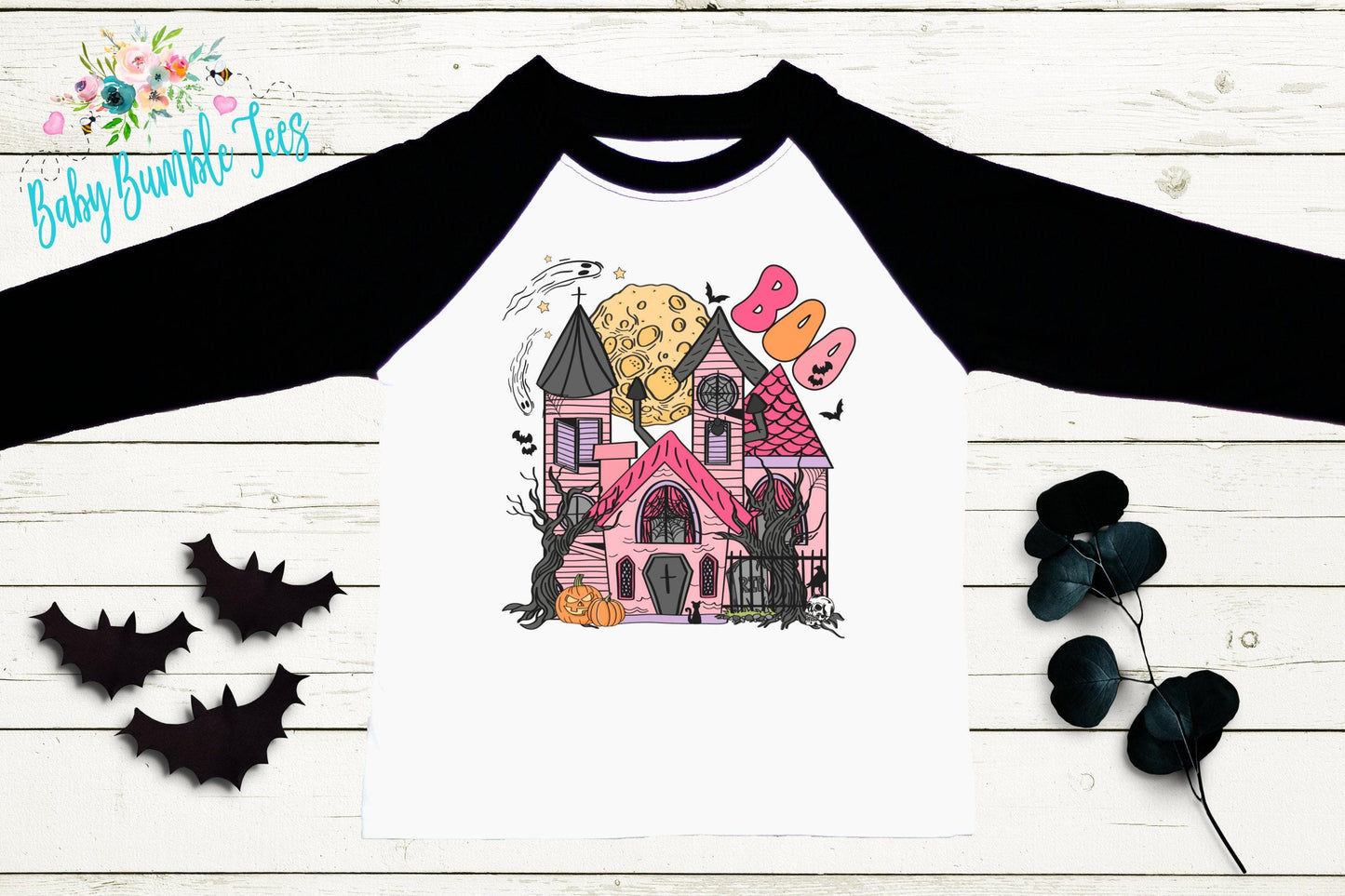 Halloween House Shirt // Girls Halloween Shirt // Toddler Halloween Shirt // Kids Halloween Shirt // Kids Fall Shirt // Girls Fall Shirt