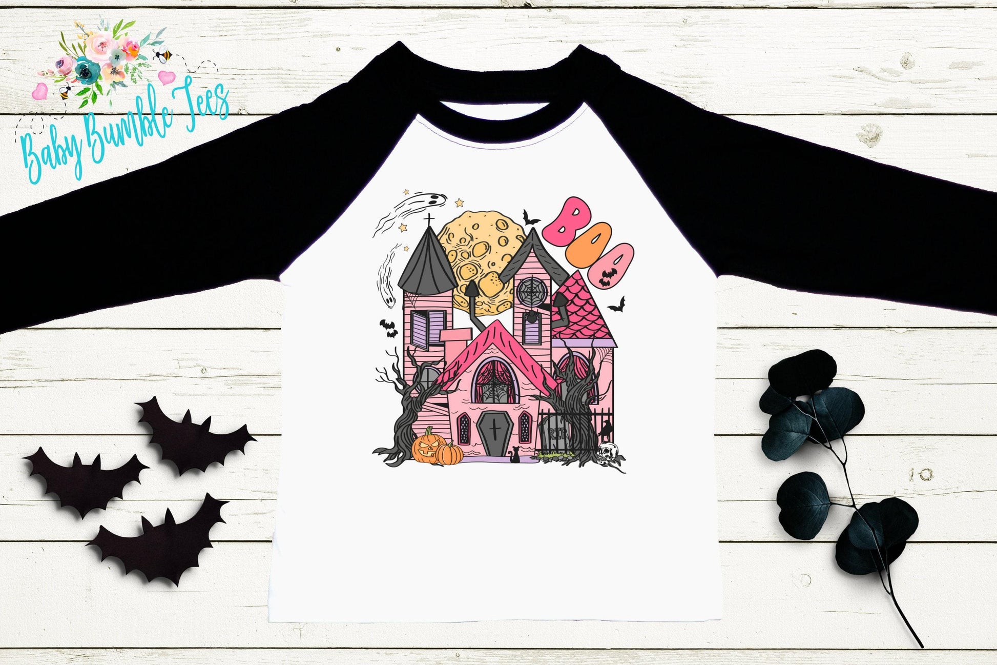Halloween House Shirt // Girls Halloween Shirt // Toddler Halloween Shirt // Kids Halloween Shirt // Kids Fall Shirt // Girls Fall Shirt