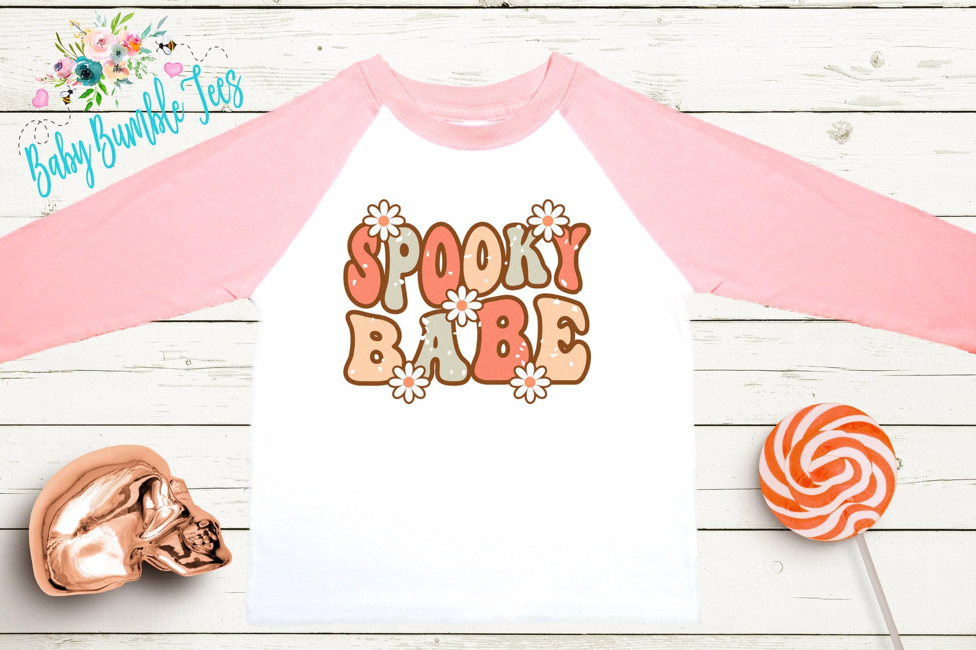 Spooky Babe // Pumpkin Patch // Girls Halloween Shirt // Retro Halloween Shirt // Kids Halloween Shirt // Kids Fall Shirt / Girls Fall Shirt